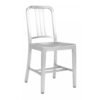 Axel Outdoor Brushed Aluminum anodised Dining Chair