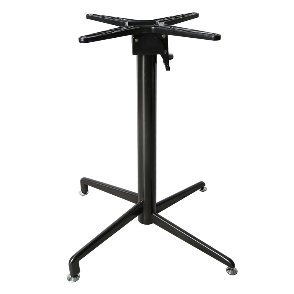 Beatrix Black Foldable Steel Table Base 01