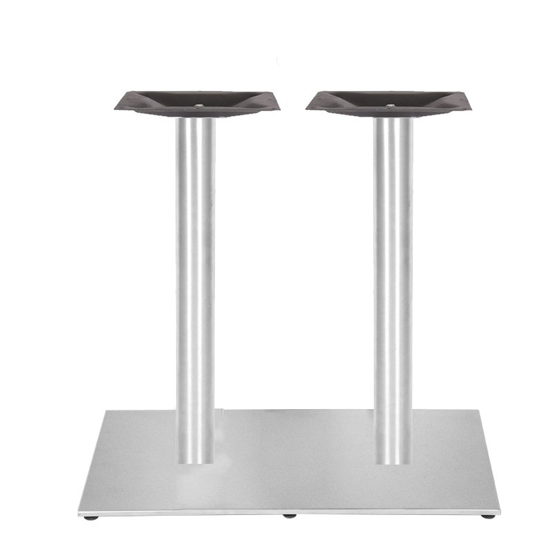 Caleste 304 Stainless Steel Rectangle Table Base 02