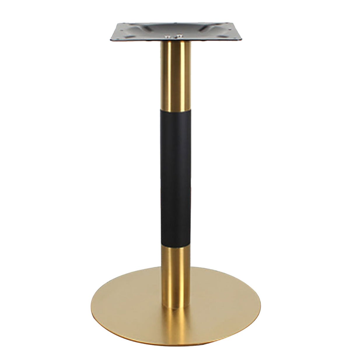 Cason Round Golden Black Table Base (1)