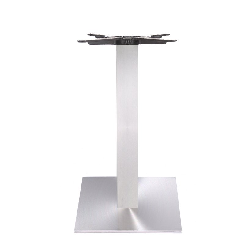 Hugo 304 Stainless Steel Square Table Base 01