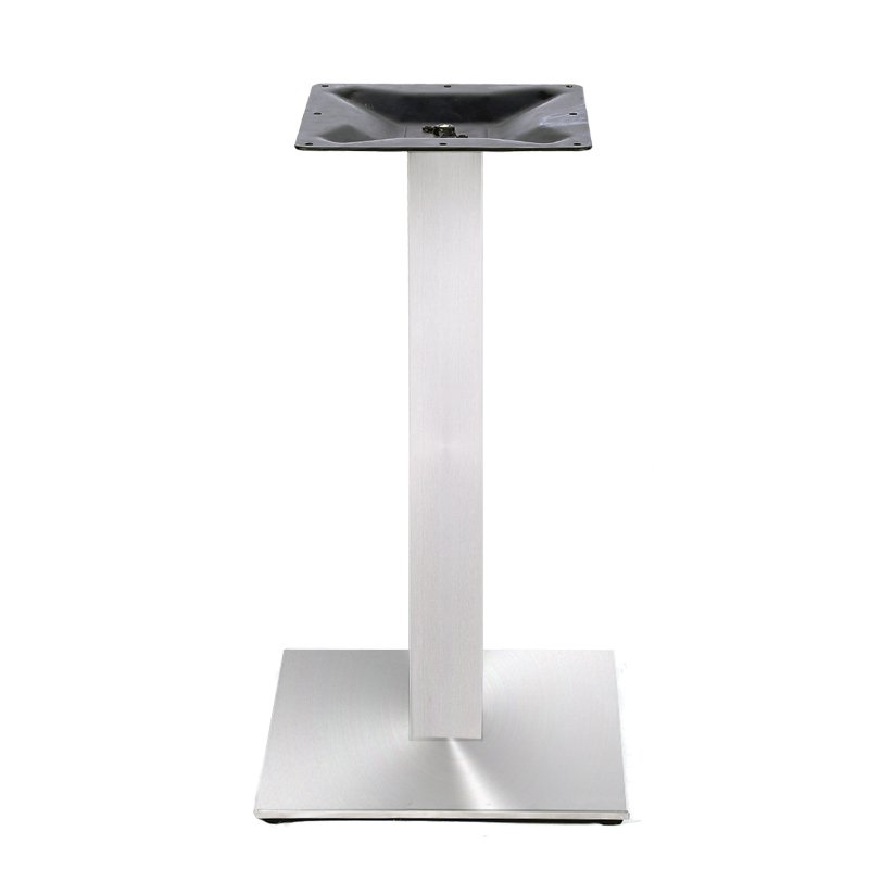 Hugo 304 Stainless Steel Square Table Base 02