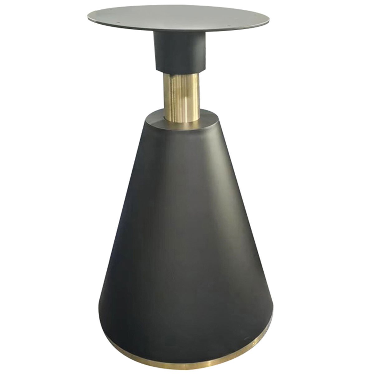 Kion Stainless Steel Balck Table Base (1)