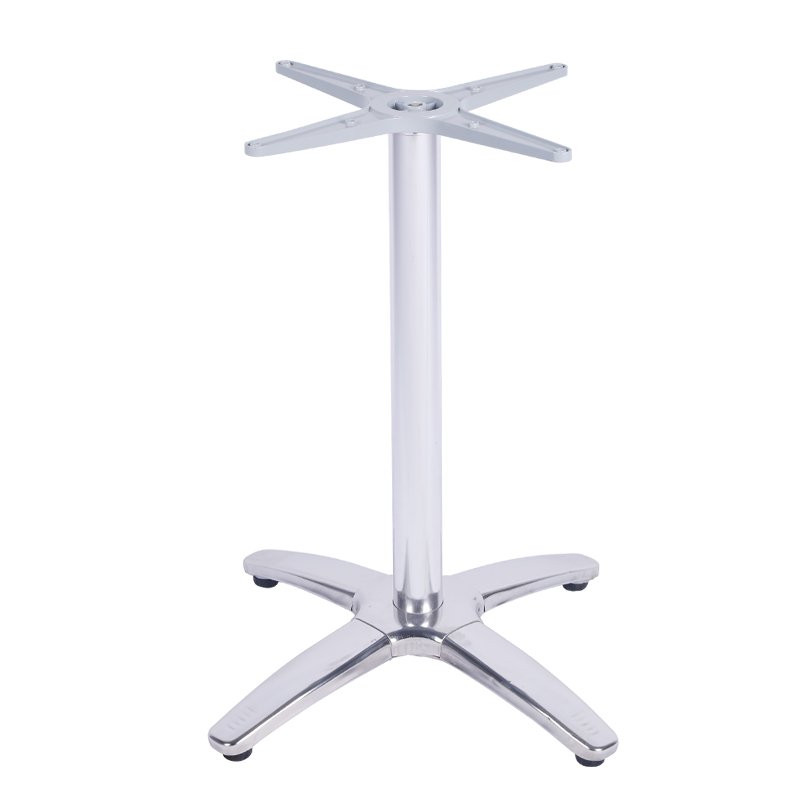 Lorenza Stainless Steel Cross Table Base 01