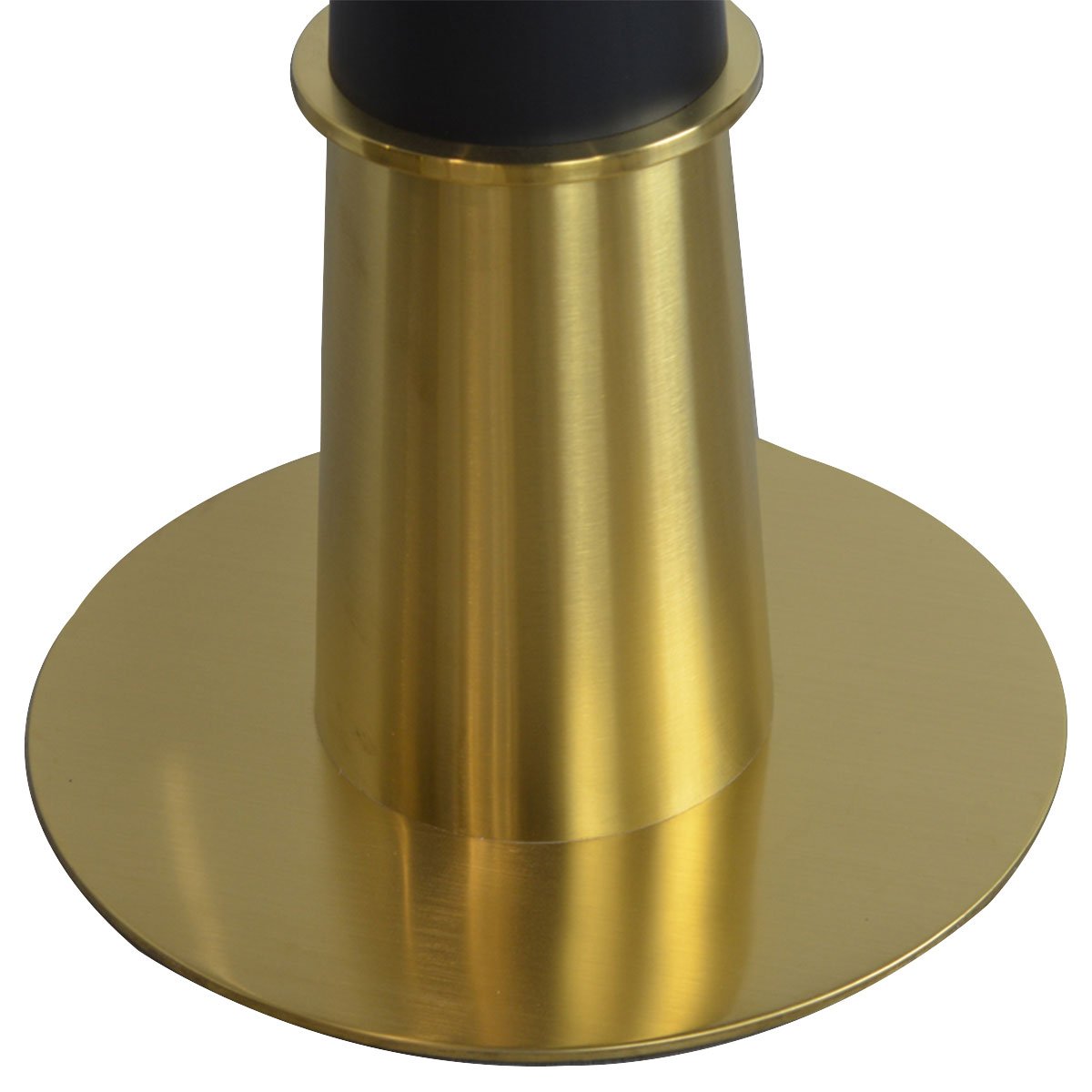 Losea Round Golden Black Table Base (2)