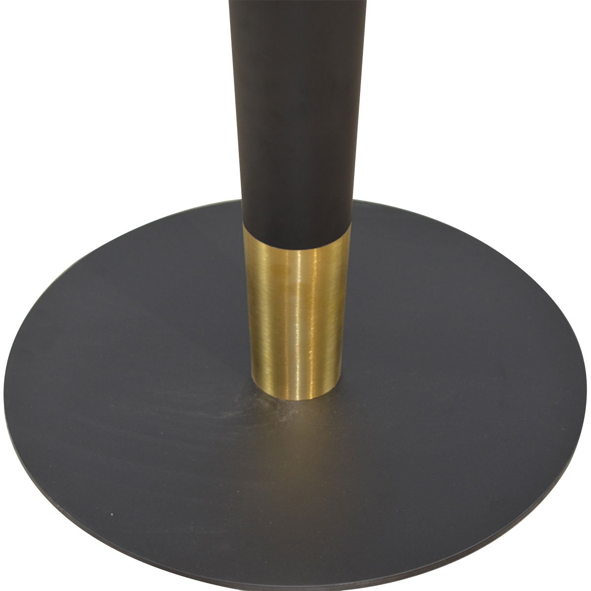 Serton Round Black Gold Table Base (2)