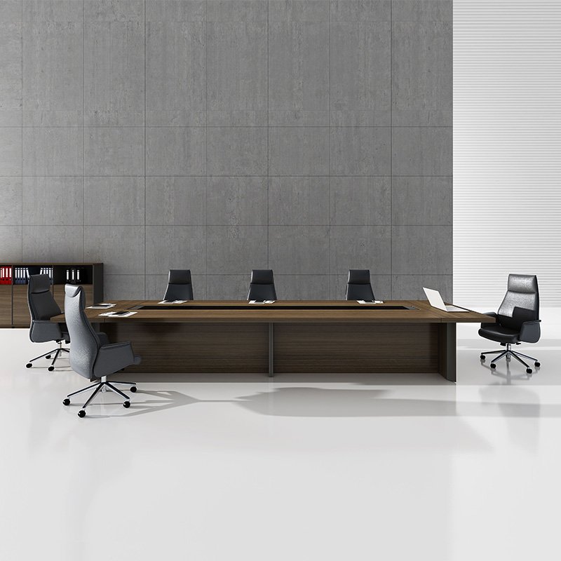 Dinom Executive Conference Table Dark Brown (1)