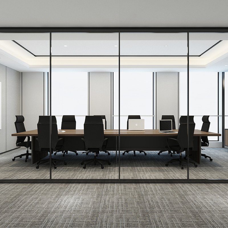 Dinom Executive Conference Table Dark Brown 3