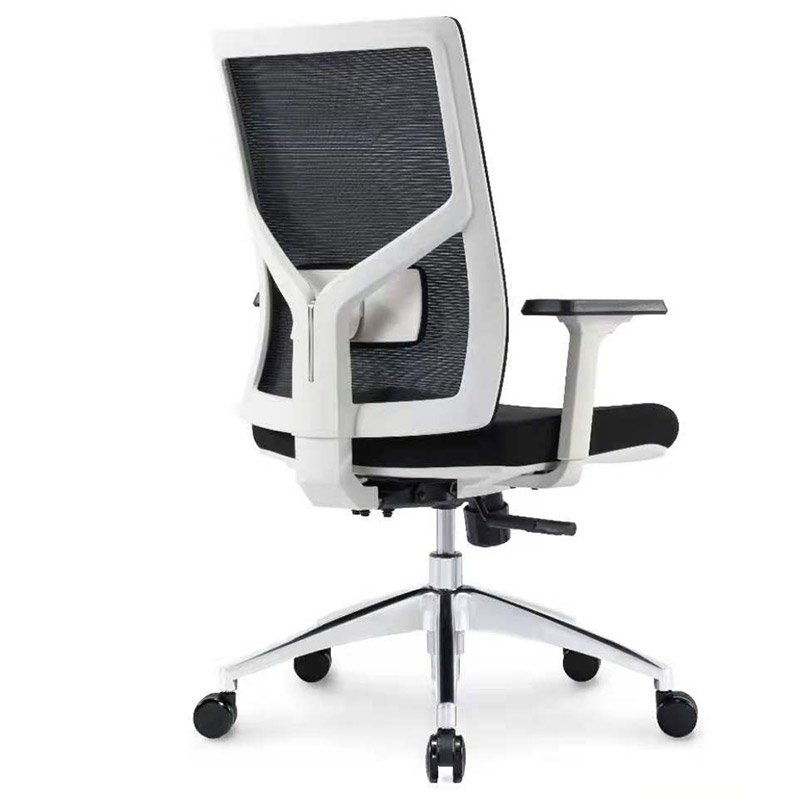 Libero White Medium Back Chair4