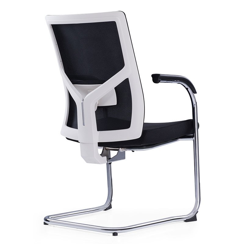 Libero White Visitor Chair 4
