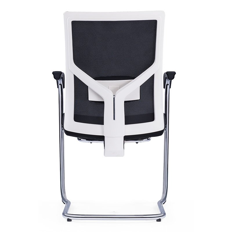 Libero White Visitor Chair 5