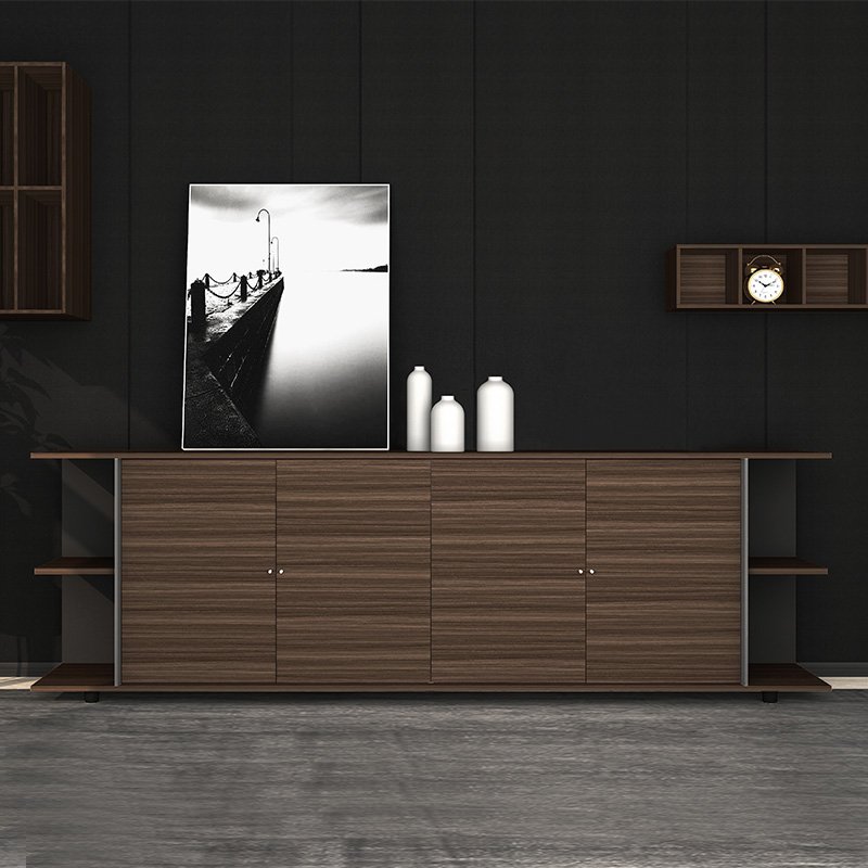 Sikon Four Door Low Cabinet