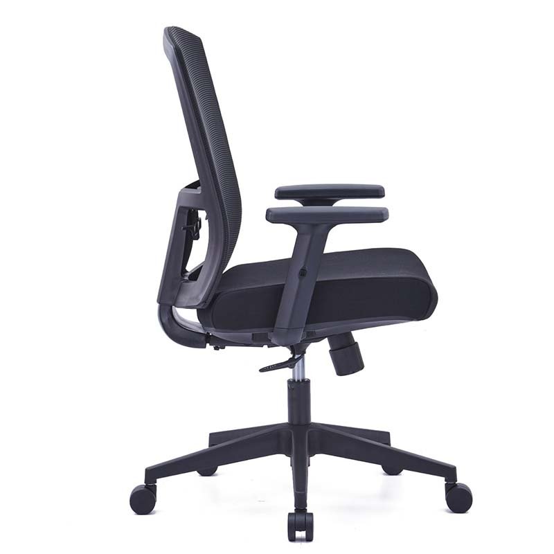 Ethan Black Medium Back Office Chair3