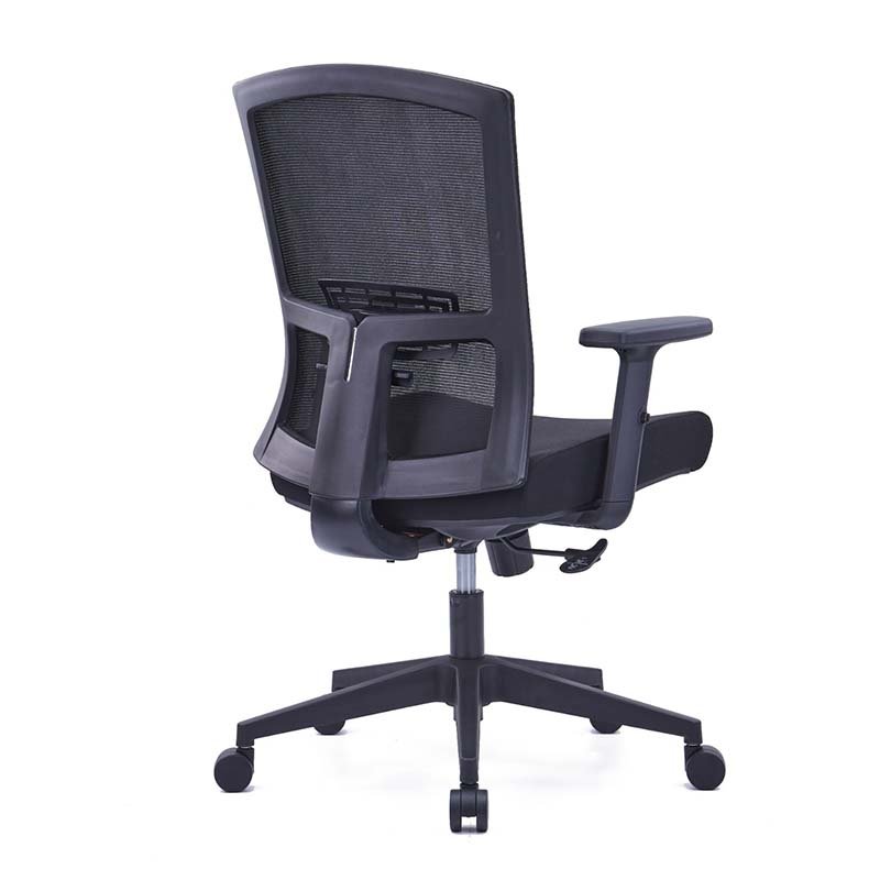 Ethan Black Medium Back Office Chair4