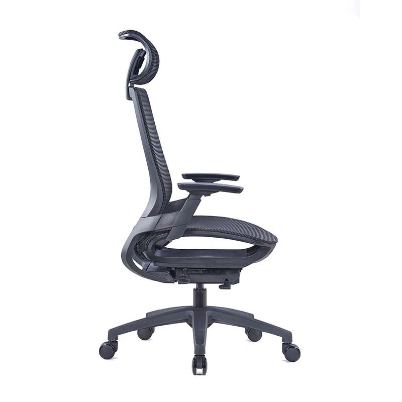 Henry Black Ergonomic High Back Chair3