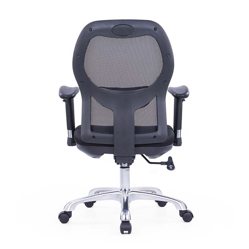 Liam Black Fabric Medium Back Office Chair 2