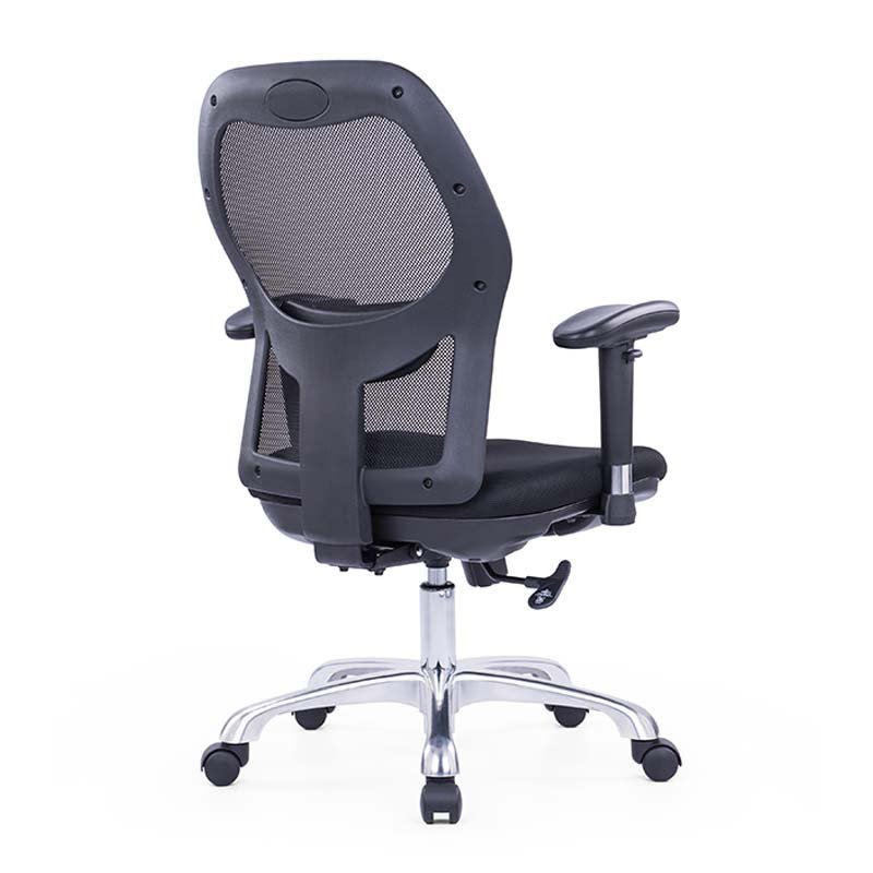 Liam Black Fabric Medium Back Office Chair 4