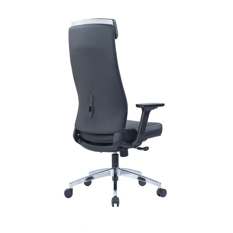 Lorenzo ( Black ) PU Leather High Back Chair5