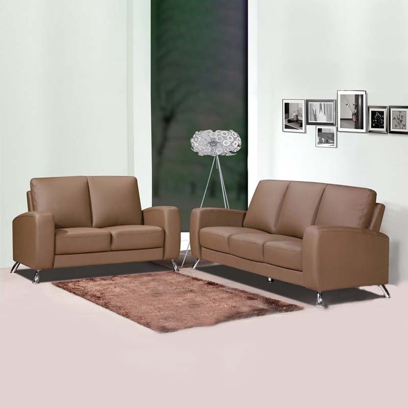 Rosano Leather Sofa Set