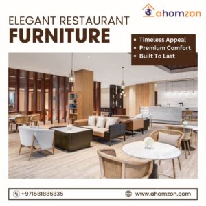 Hotel Furniture in Dubai at Ahomzon: Elevate Hospitality with Style & Comfort